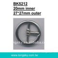 Circle buckle with single prong for belt (#BK5212/20mm inner)